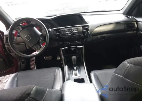 2016 Honda Accord Sport из США, поврежденный, VIN 1HGCR2F51GA020216